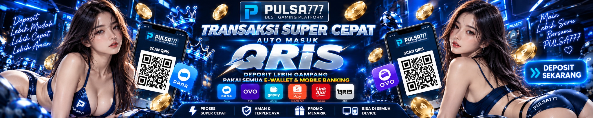 Deposit Qris Pulsa777